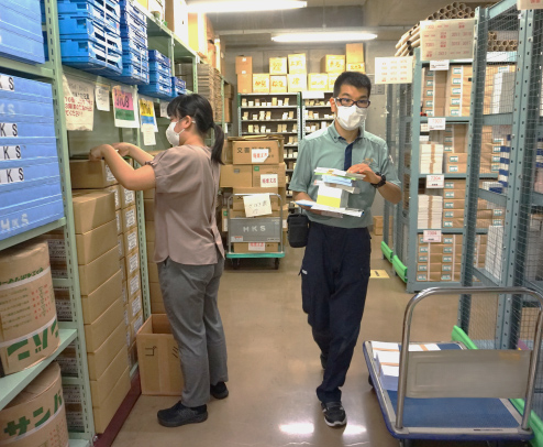 出庫作業